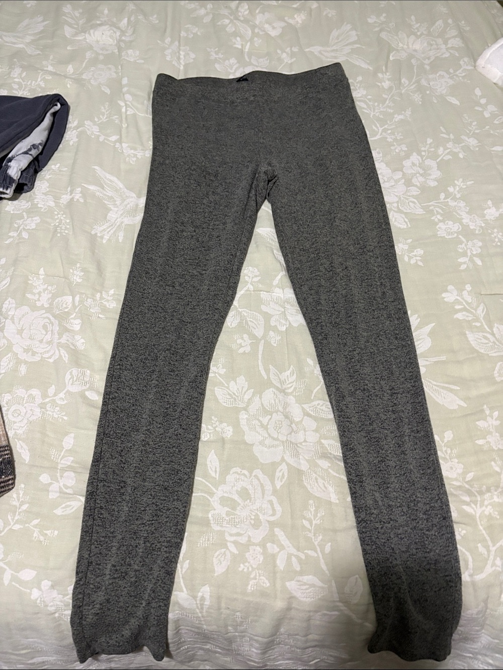 Express Women's Dark Heather Gray Leggings
